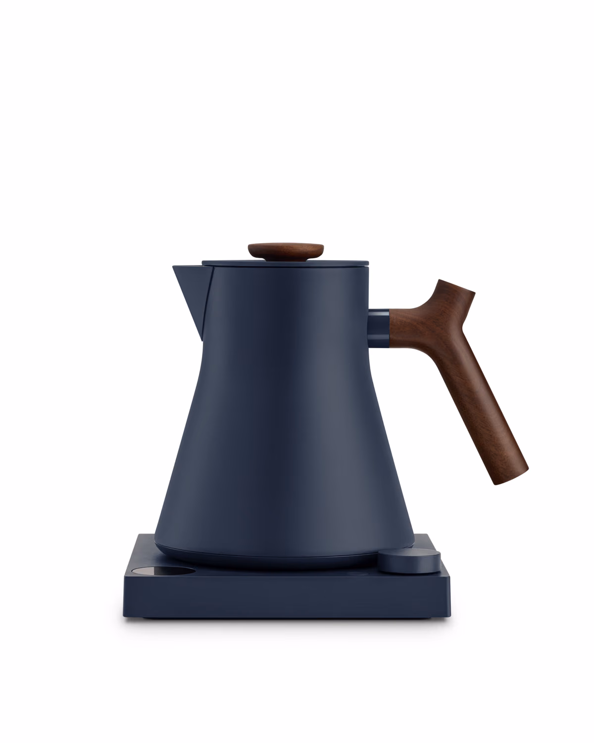 Custom Corvo EKG Electric Kettle in Stone Blue + Walnut