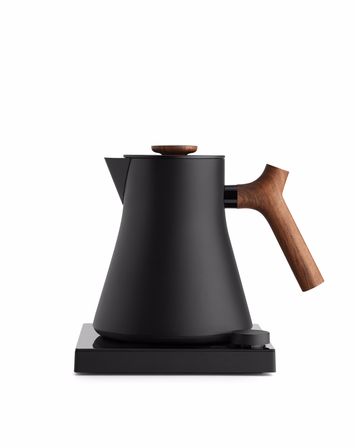 Custom Corvo EKG Electric Kettle in Matte Black + Walnut