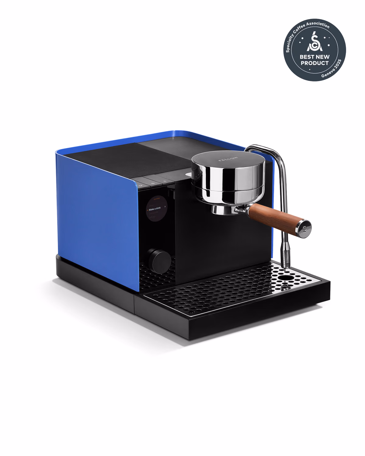 Custom Espresso Series 1 in Marine Blue + Walnut