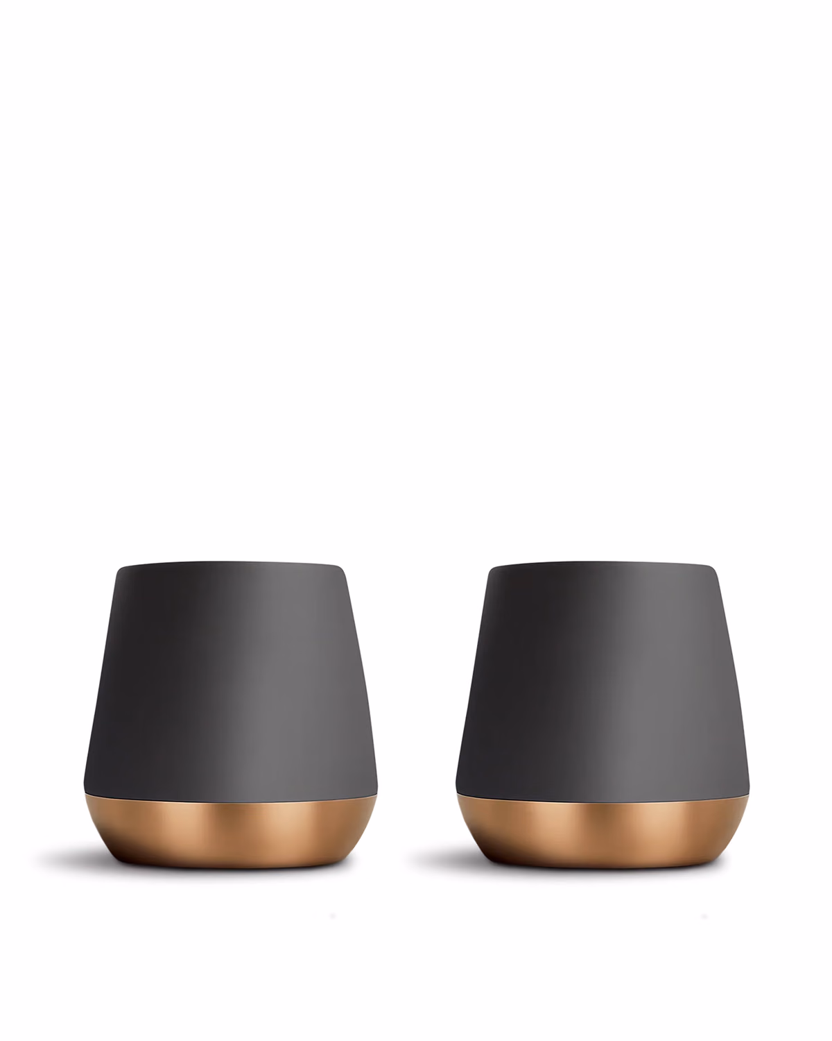 Custom Joey Double Wall Ceramic Mugs in Matte Black