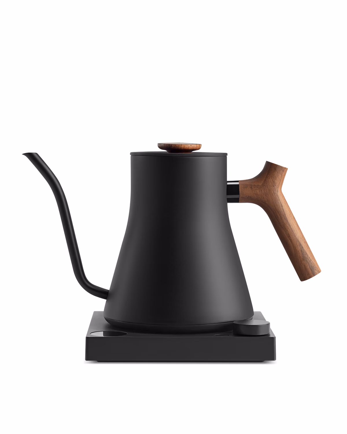 Custom Stagg EKG Electric Kettle in Matte Black + Walnut