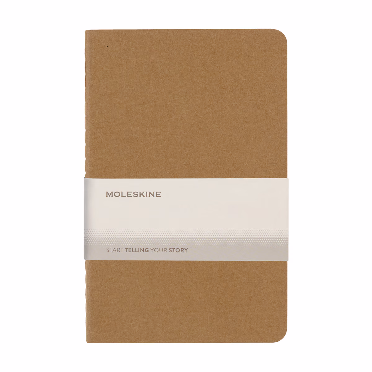 Custom Moleskine Cahier Ruled Pocket Journal, Kraft