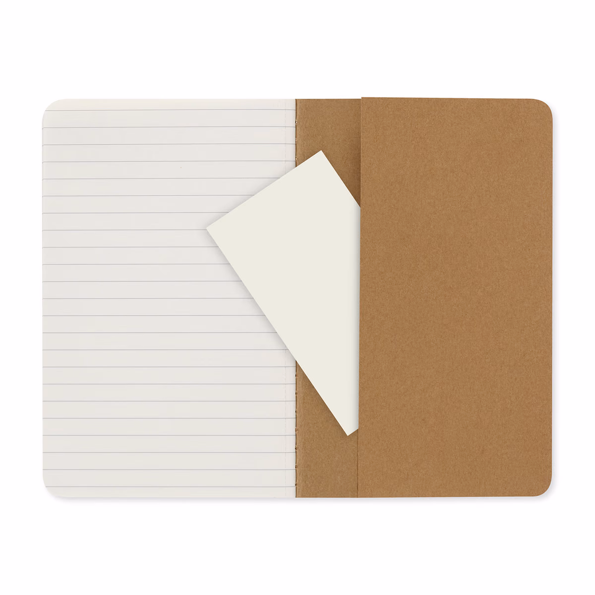 Custom Moleskine Cahier Ruled Pocket Journal, Kraft