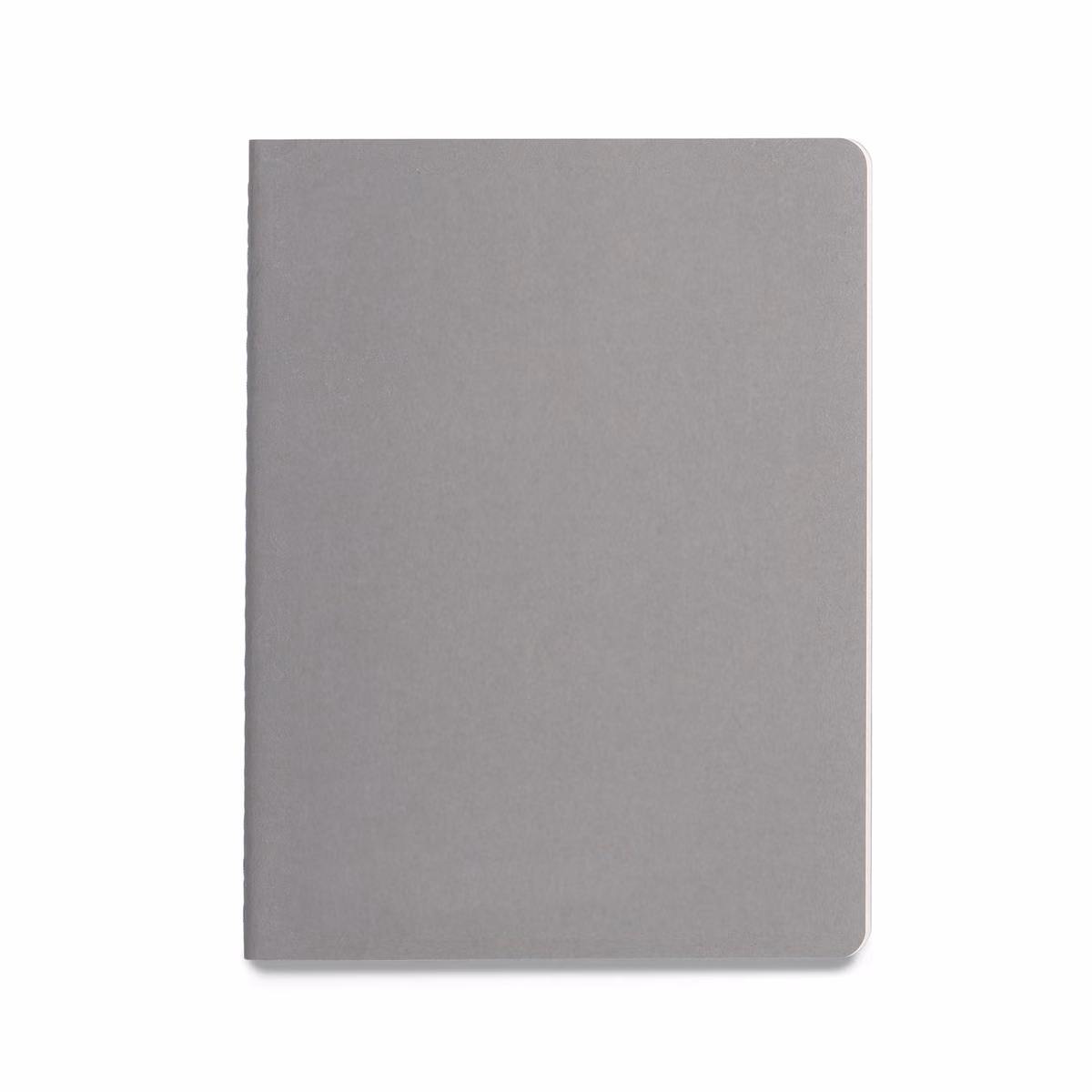 Custom Moleskine Cahier Ruled X-Large Journal, Pebble Grey