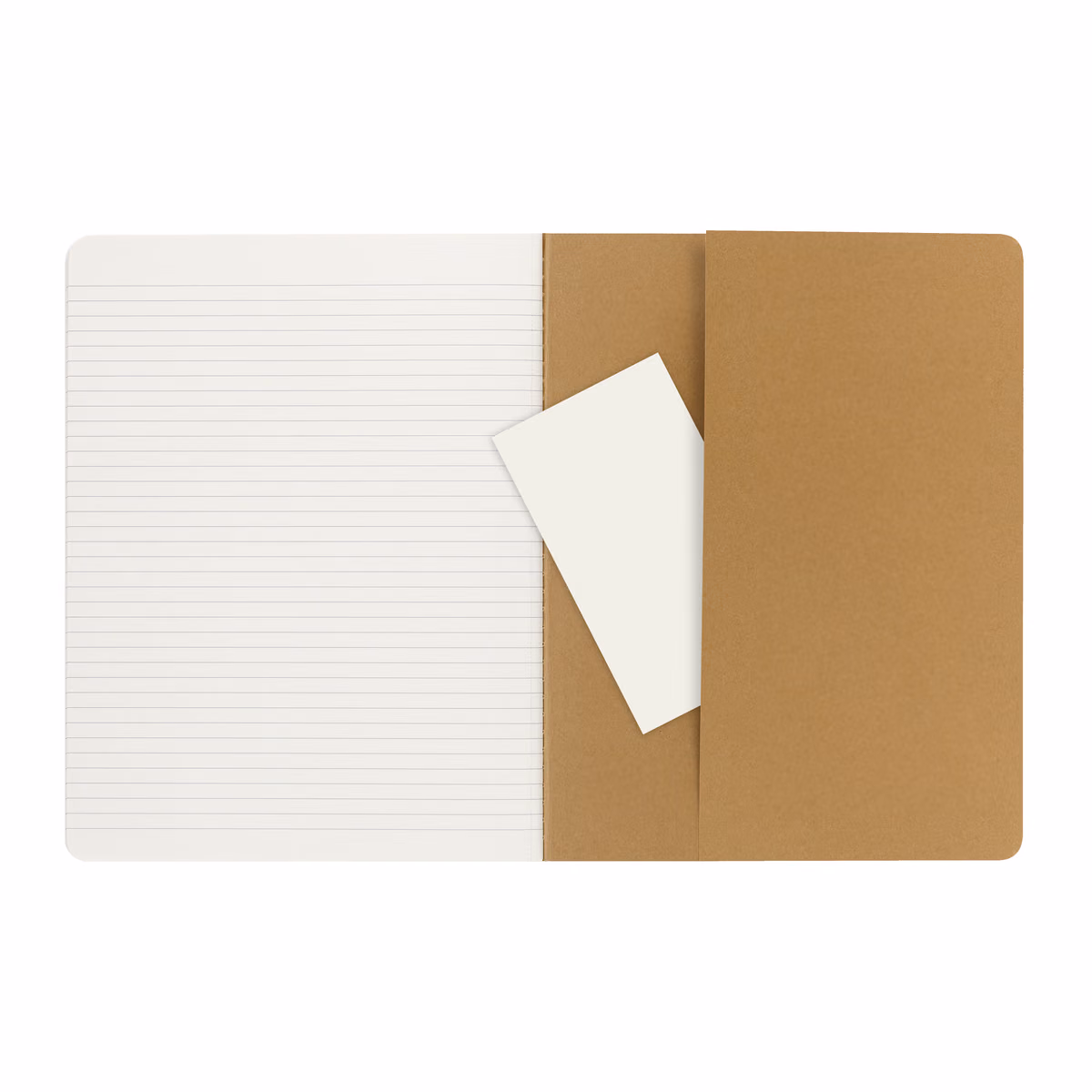 Custom Moleskine Cahier Ruled X-Large Journal, Kraft