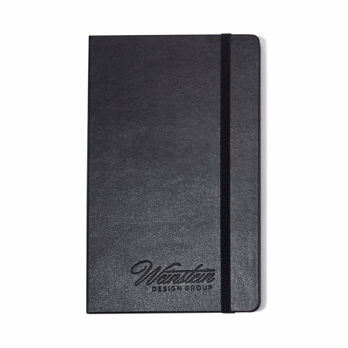 Custom Moleskine Hard Cover Plain Large Notebook, Black