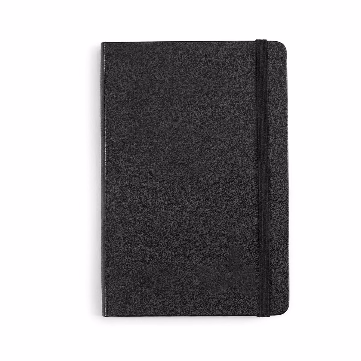 Custom Moleskine Hard Cover Ruled Medium Notebook, Black