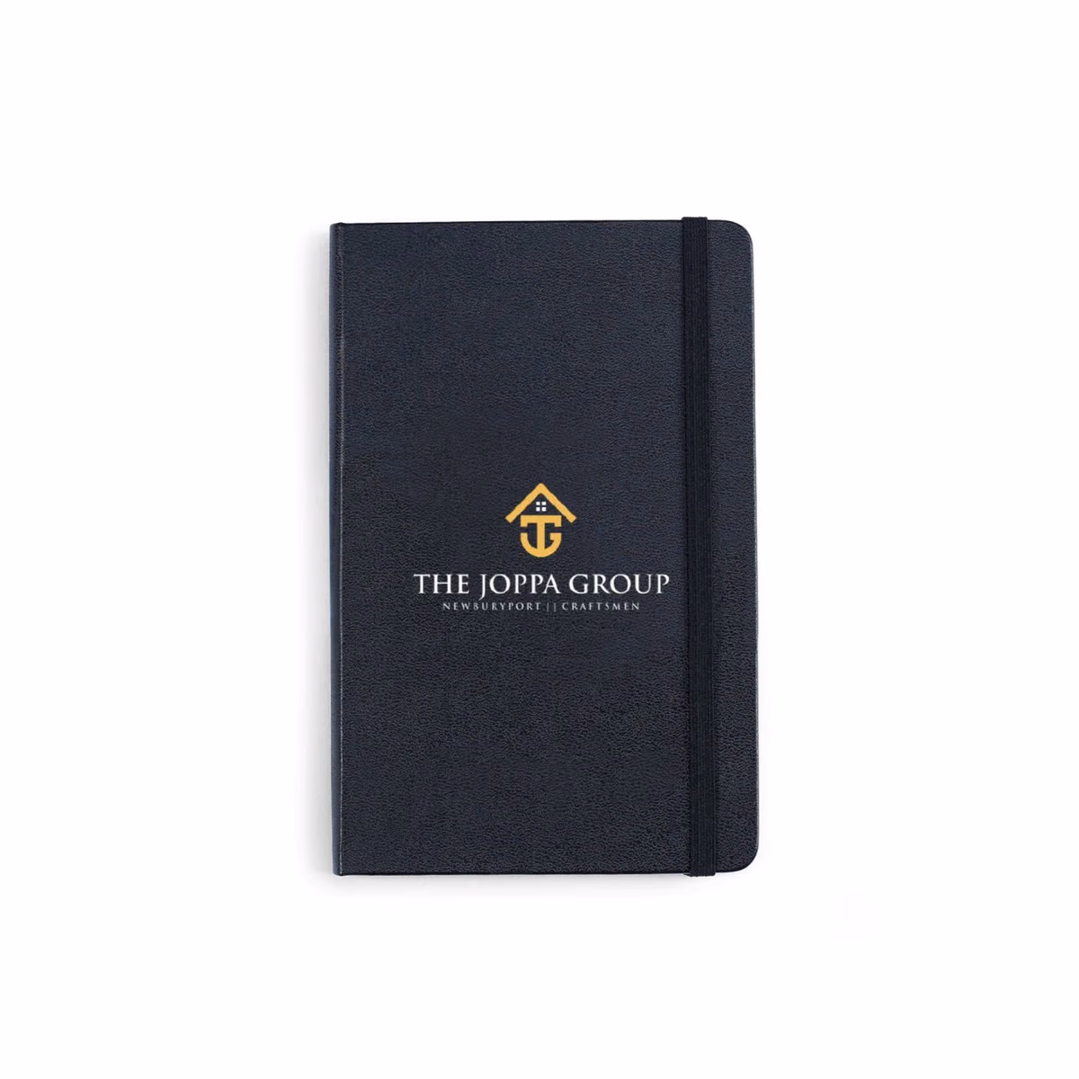 Custom Moleskine Hard Cover Ruled Medium Notebook, Black