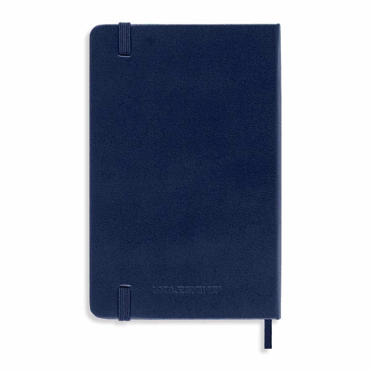 Custom Moleskine Hard Cover Ruled Pocket Notebook, Sapphire Blue