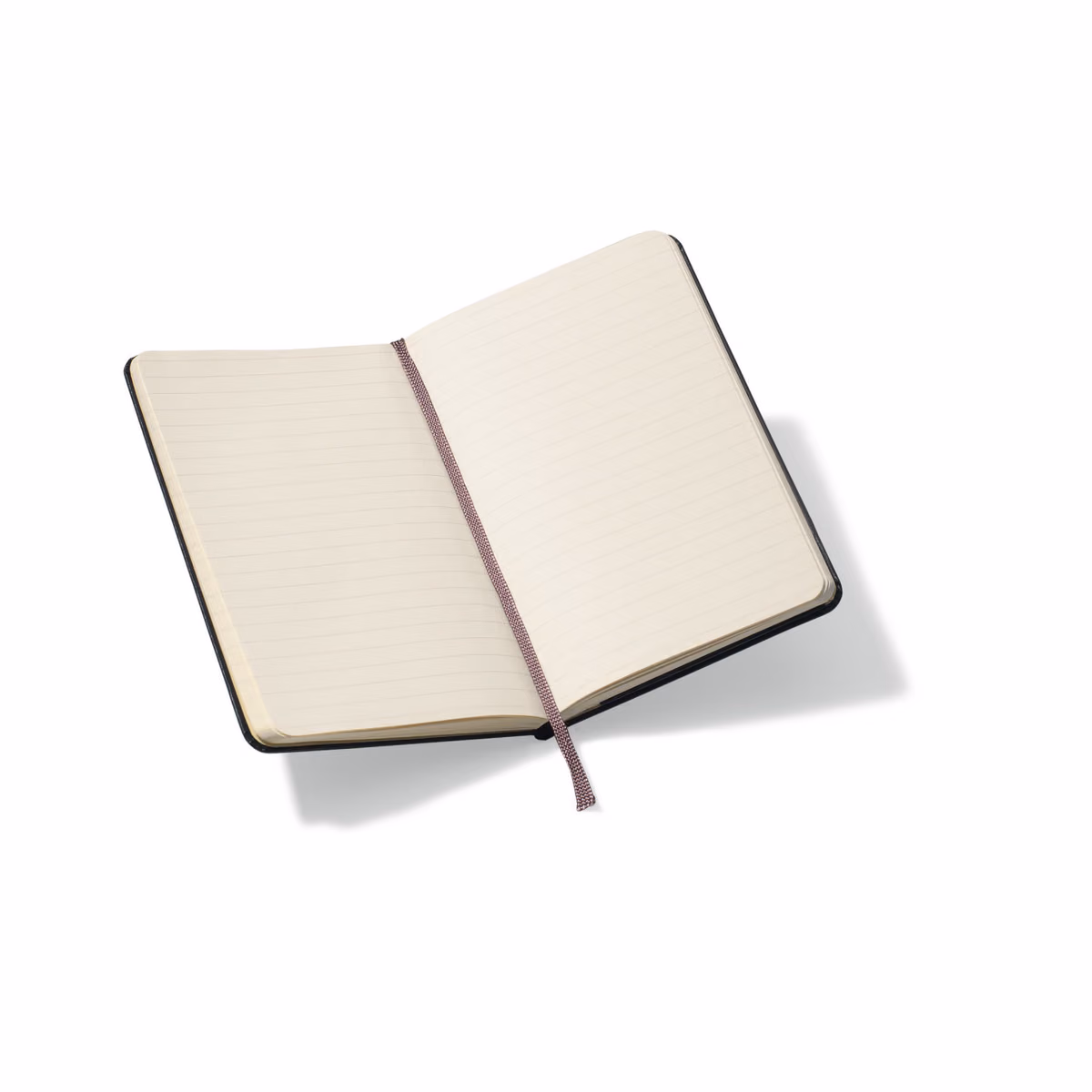 Custom Moleskine Hard Cover Ruled Pocket Notebook, Black