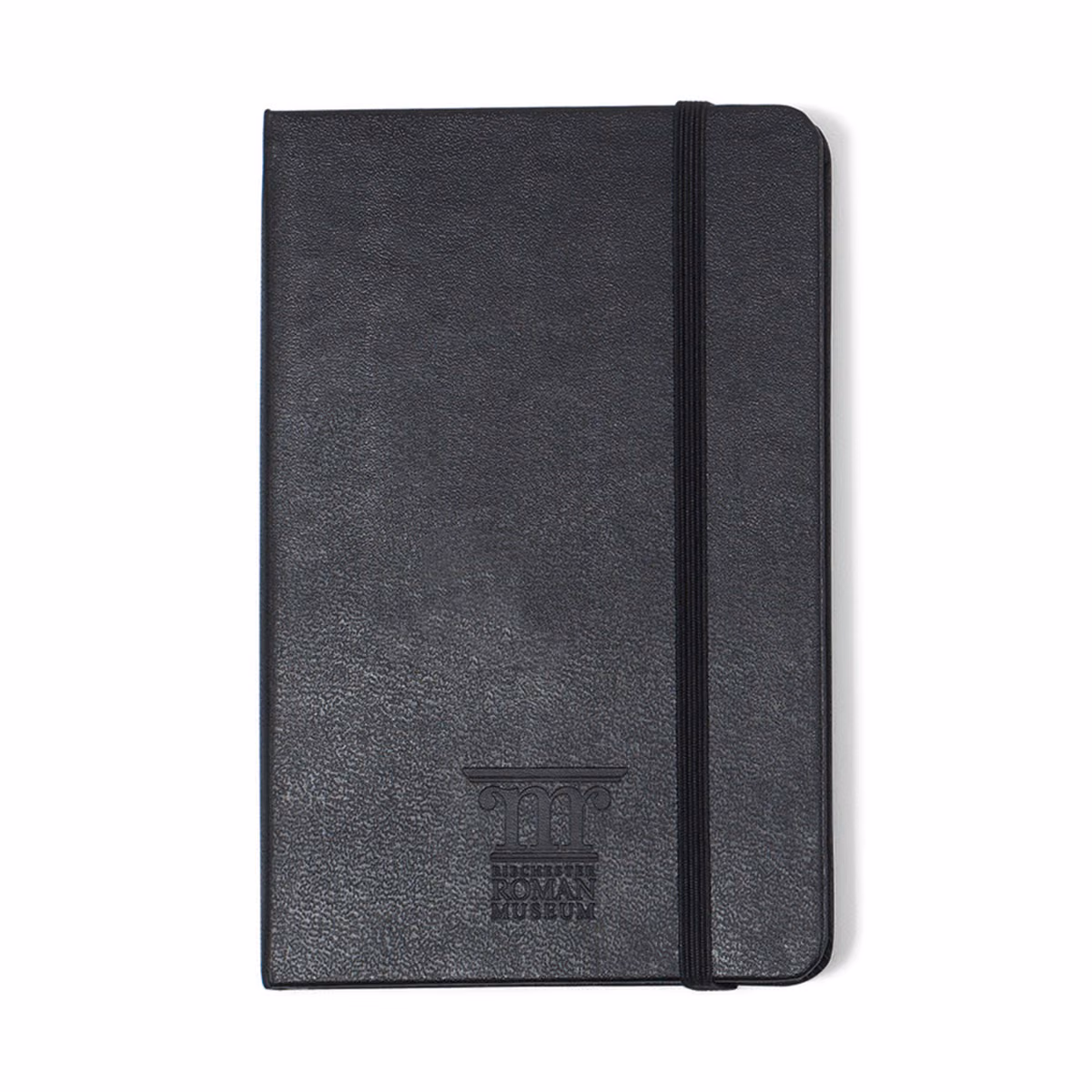 Custom Moleskine Hard Cover Ruled Pocket Notebook, Black