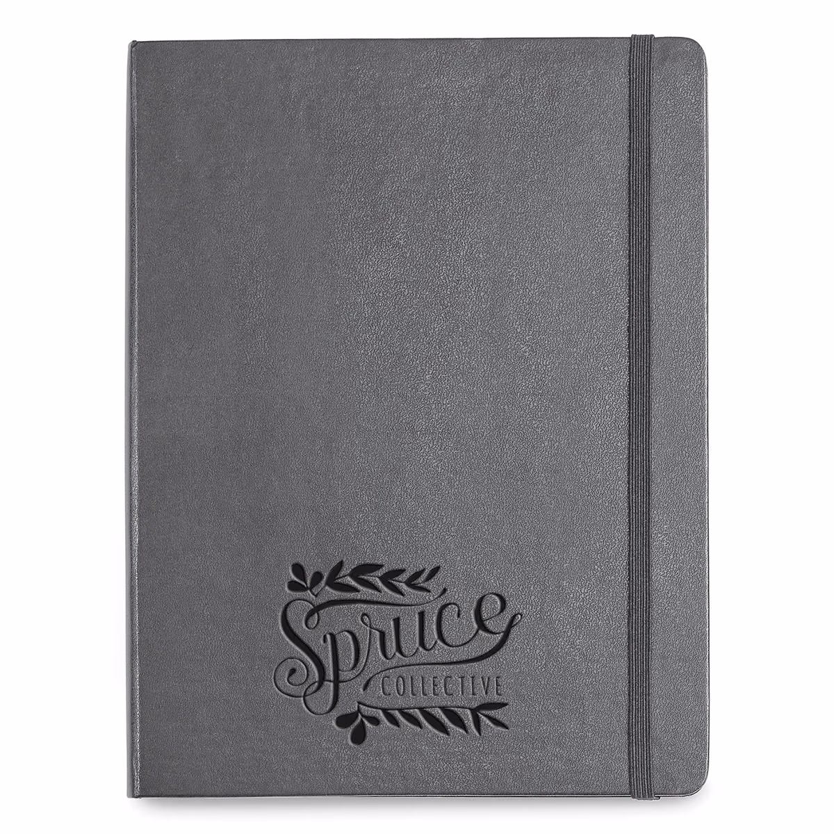 Custom Moleskine Hard Cover Ruled X-Large Notebook, Slate Grey