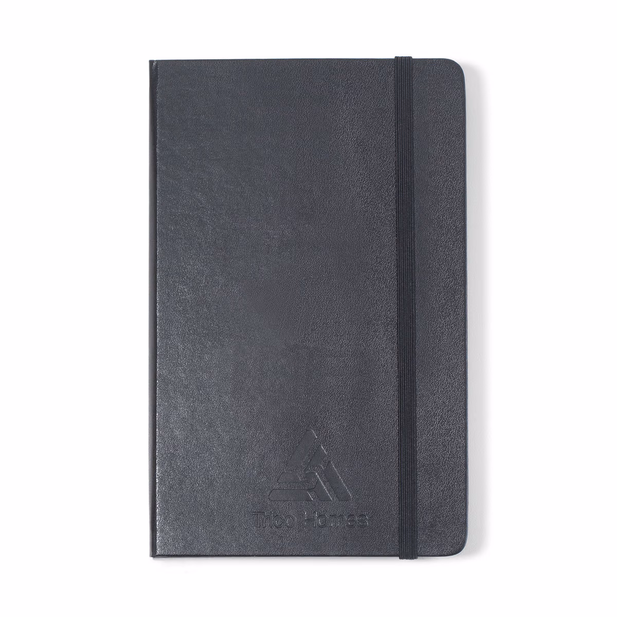 Custom Moleskine Hard Cover Squared Large Notebook, Black