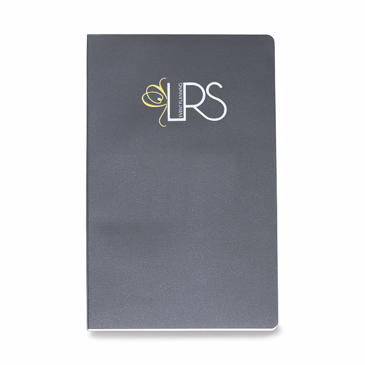 Custom Moleskine Volant Ruled Large Journal, Slate Grey