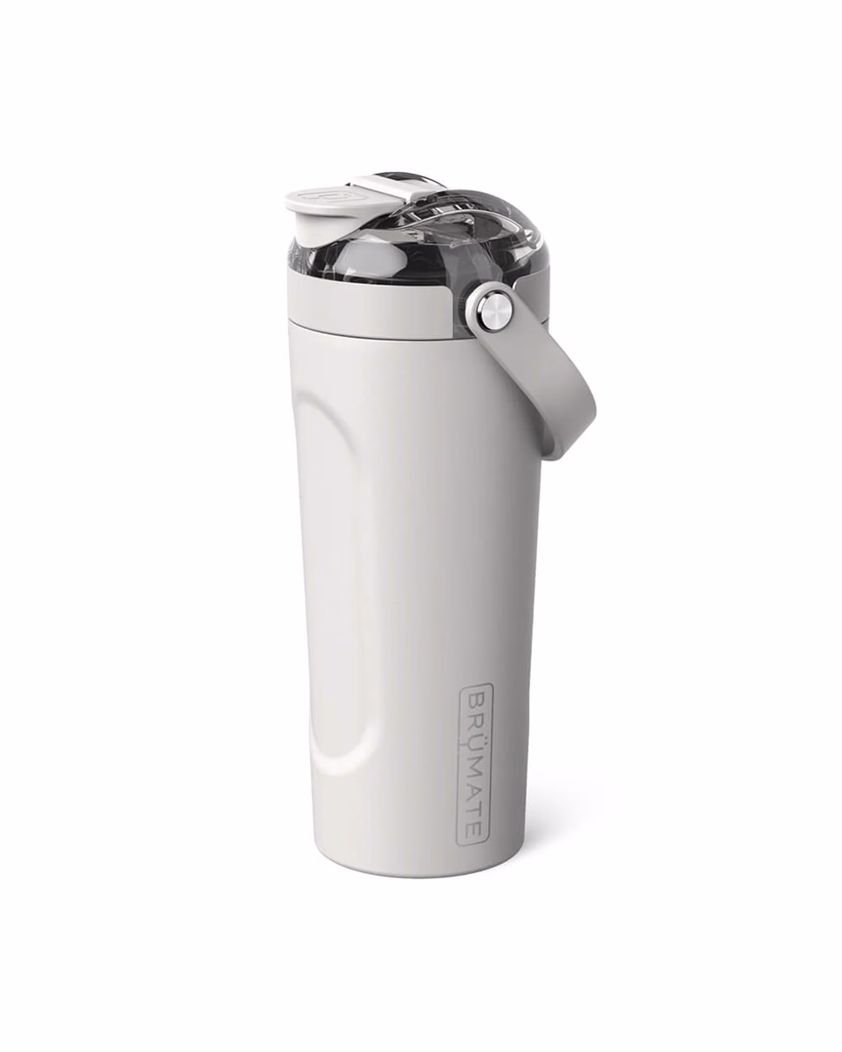 Custom BruMate Multishaker 25oz, White, front view