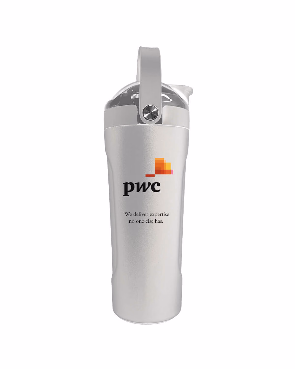 Custom BruMate Multishaker 25oz, White, detail view