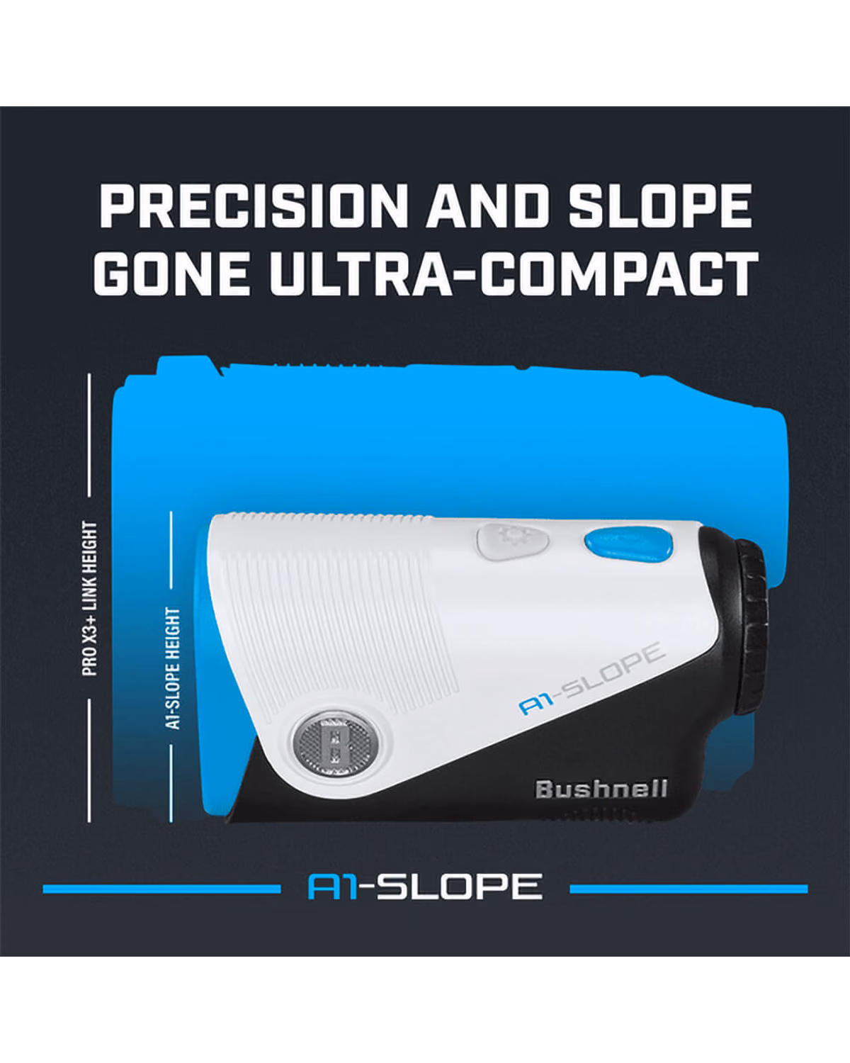 Custom Bushnell A1-Slope Laser Rangefinder with Logo