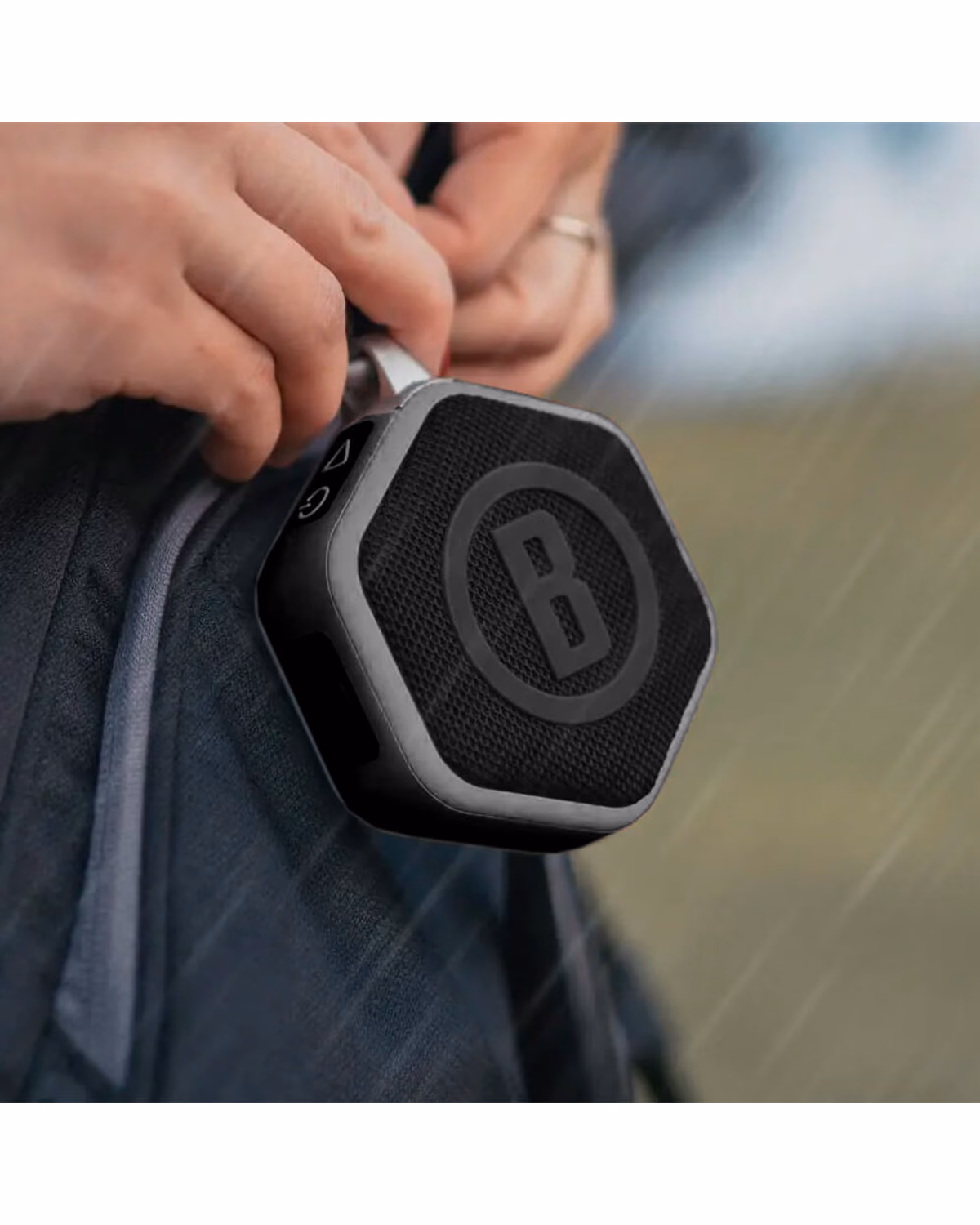 Custom Bushnell Golf Wingman Mini GPS Speaker with Logo