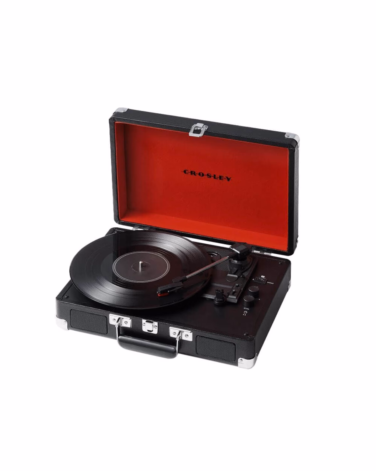 Custom Crosley Cruiser Plus Turntable with Logo