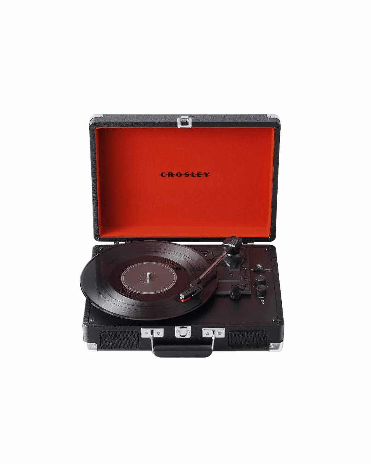 Custom Crosley Cruiser Plus Turntable with Logo