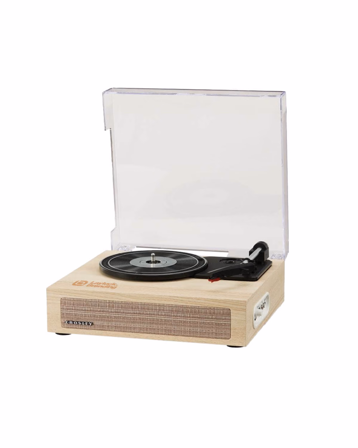 Custom Crosley Scout Record Player with Logo
