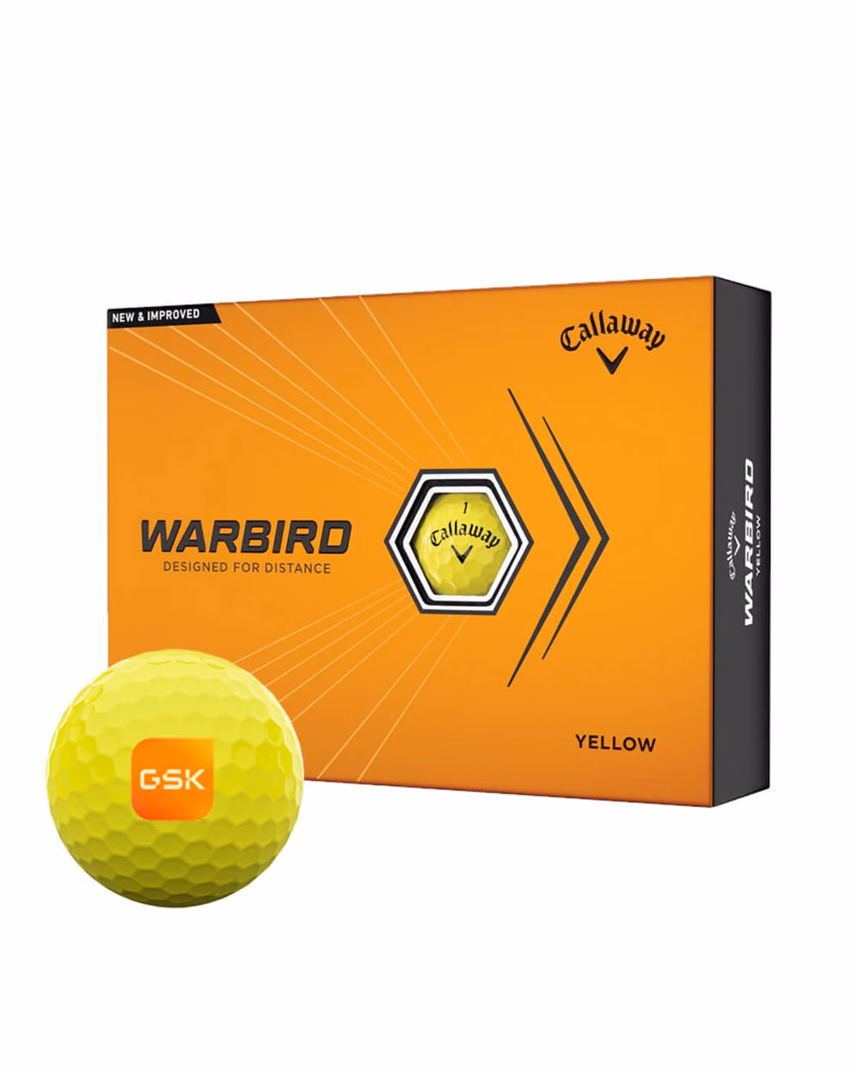 Custom Callaway Warbird Golf Balls with Logo