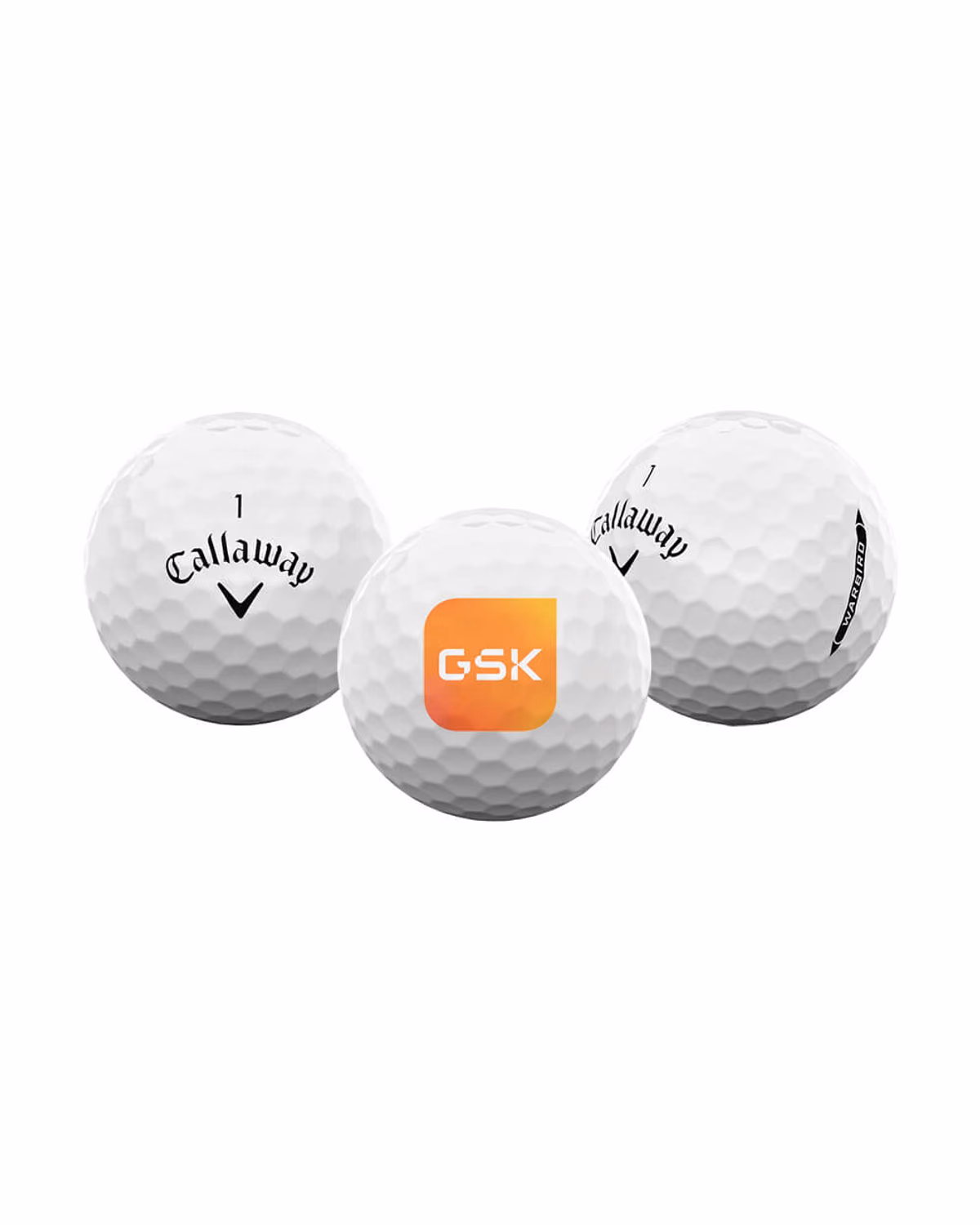Custom Callaway Warbird Golf Balls with Logo