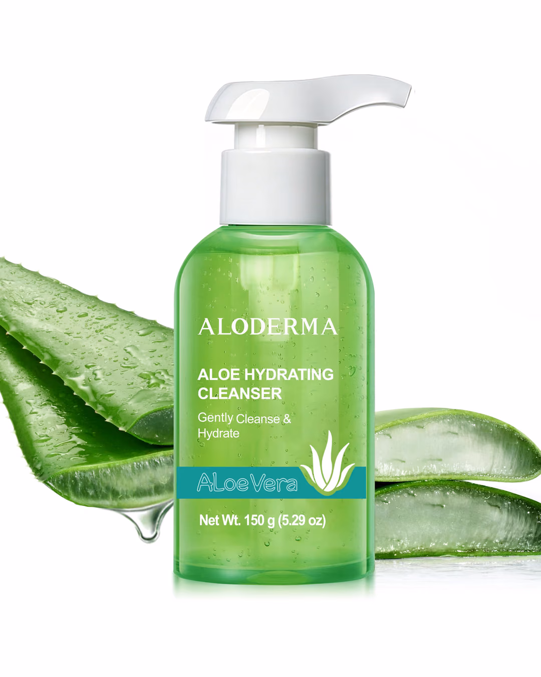 Custom Moisturizing 12 oz Aloe Vera Gel Hand Sanitizer