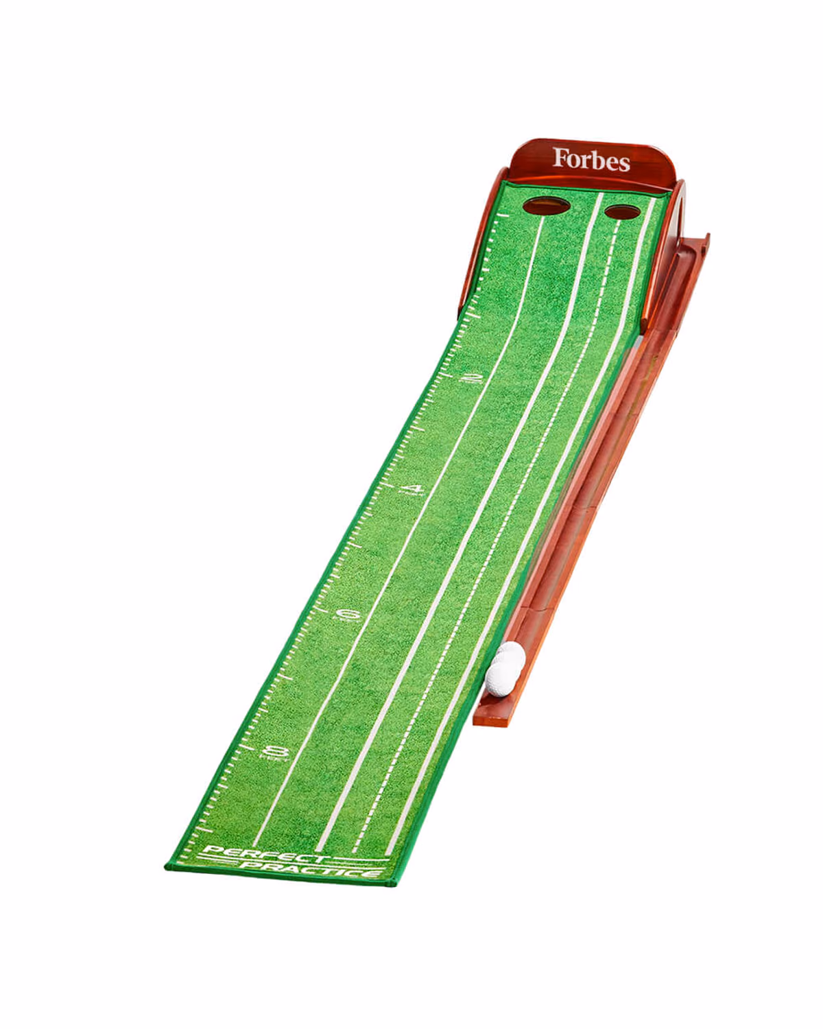Custom Perfect Practice Putting Mat Standard 9.6 FT with Logo