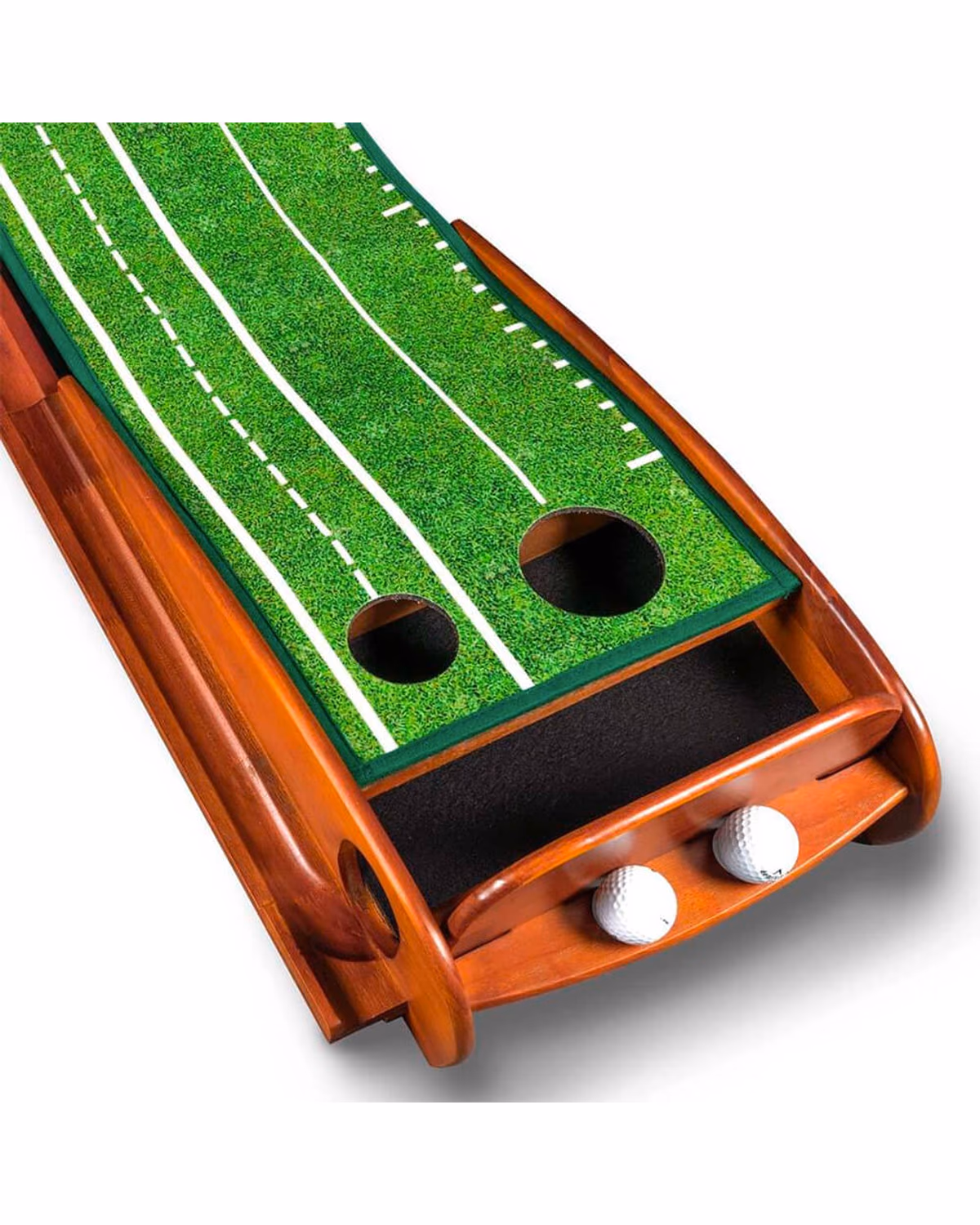 Custom Perfect Practice Putting Mat Standard 9.6 FT with Logo