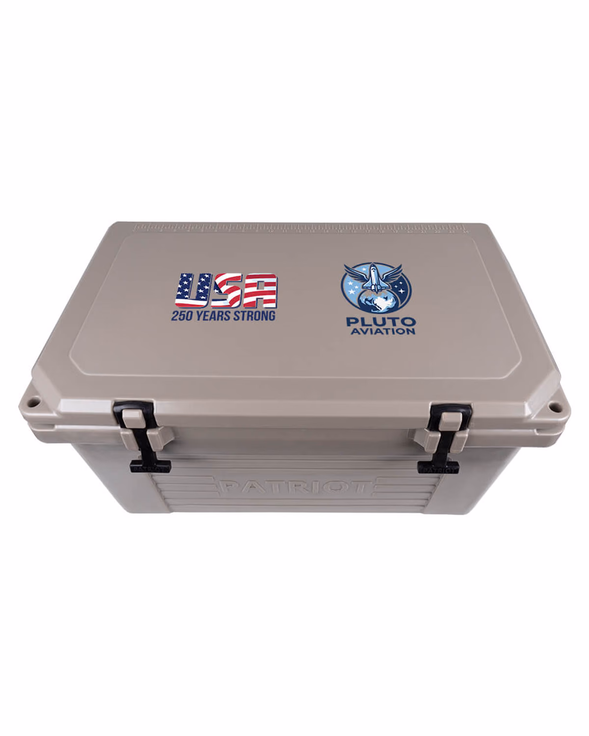 Custom Patriot 50QT Anniversary Cooler with Logo