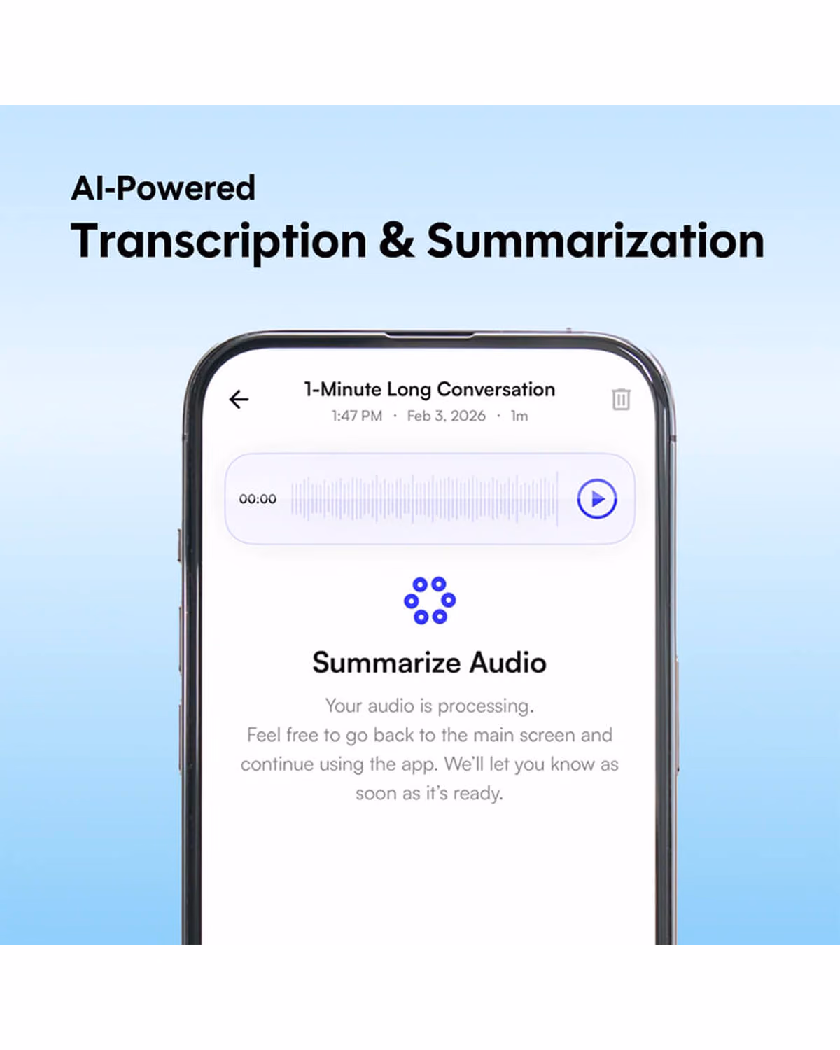 Custom Raycon AI Notetaker with Logo