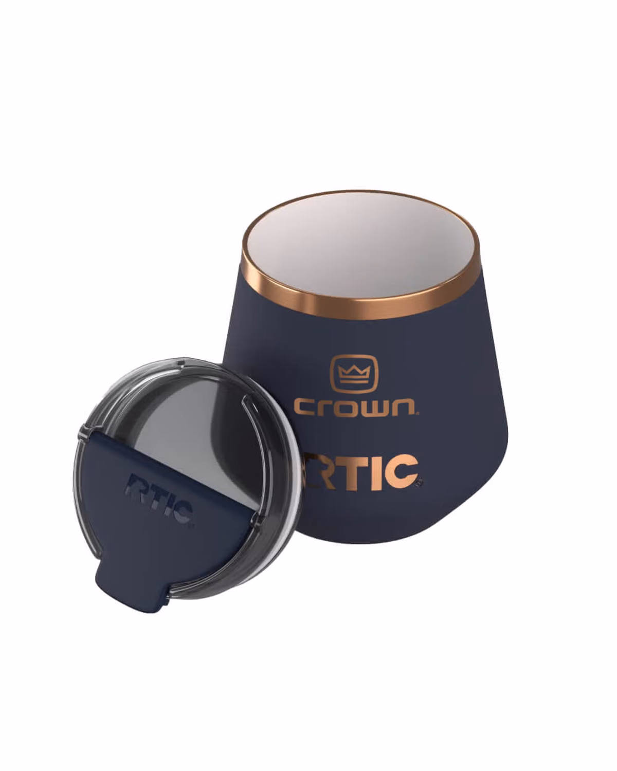 Custom RTIC Happy Hour Lowball Tumbler, Laser Engraved