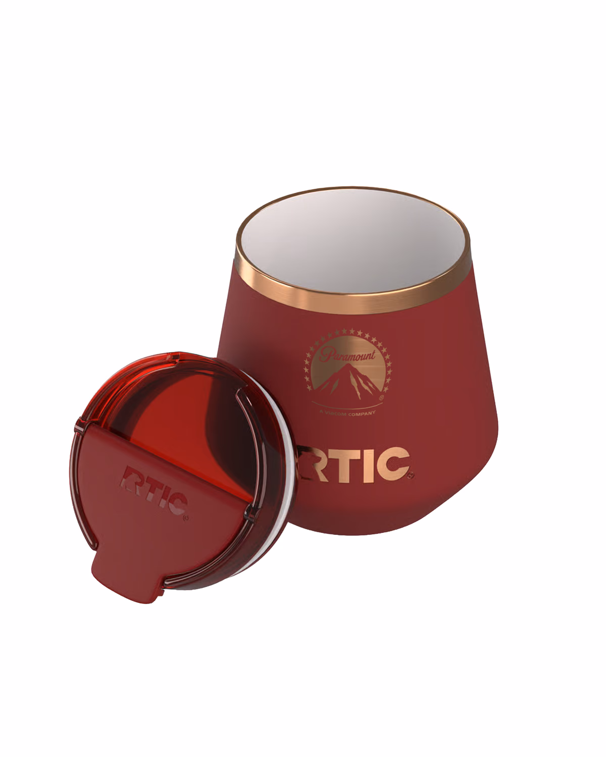 Custom RTIC Happy Hour Lowball Tumbler, Laser Engraved