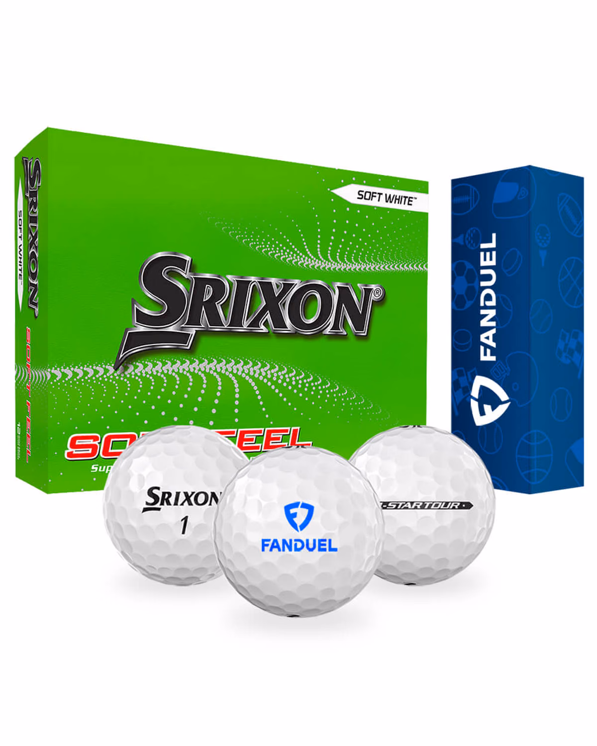 Custom Srixon Soft Feel Golf Balls with Logo