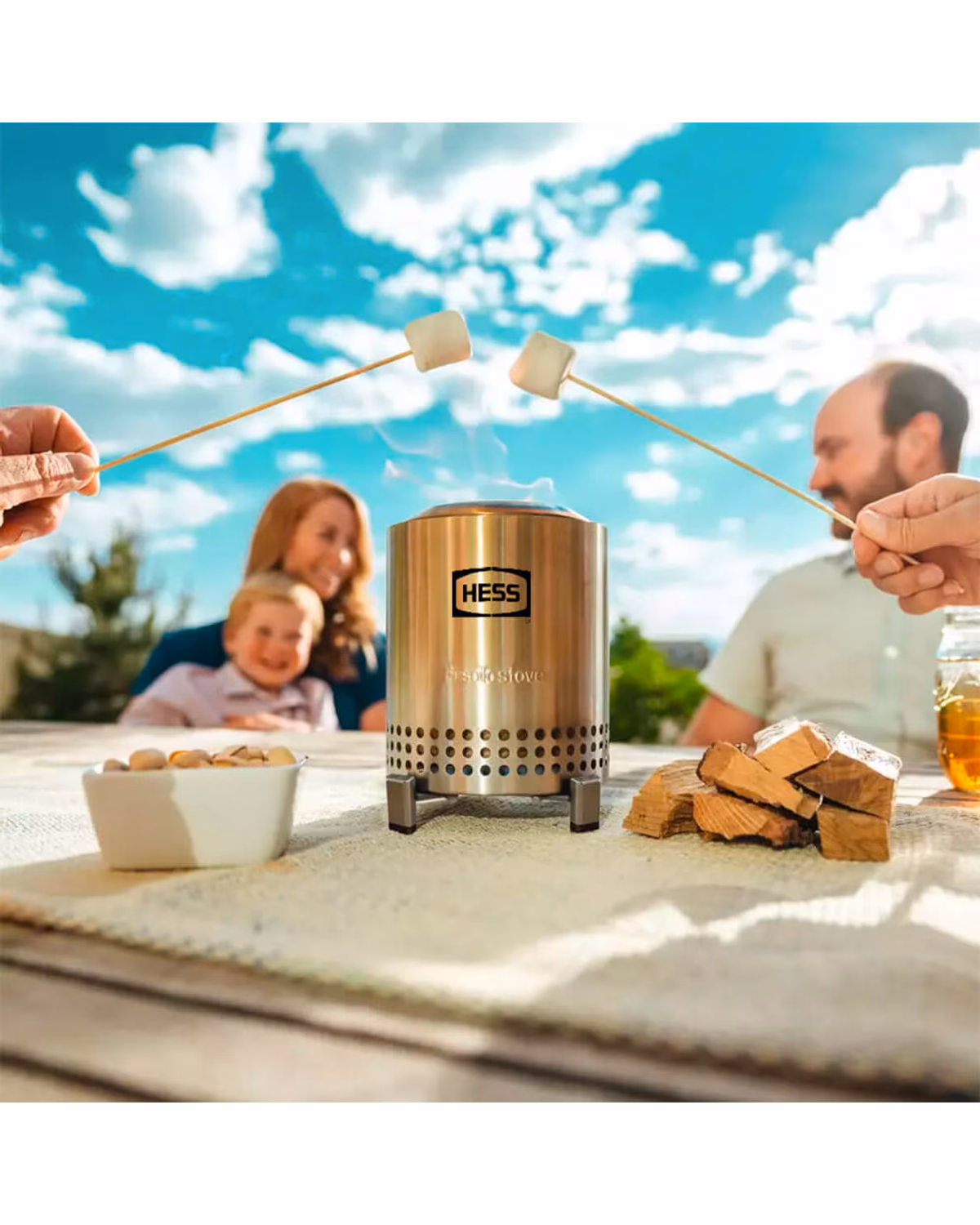 Custom Solo Stove Mesa Fire Pit with Logo