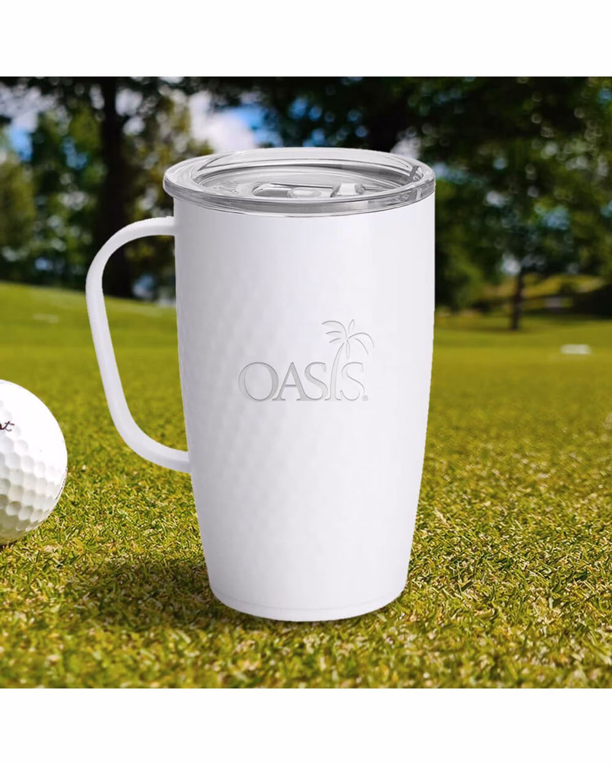 Custom Swig 18oz Golf Partee Travel Mug, Laser Engraved