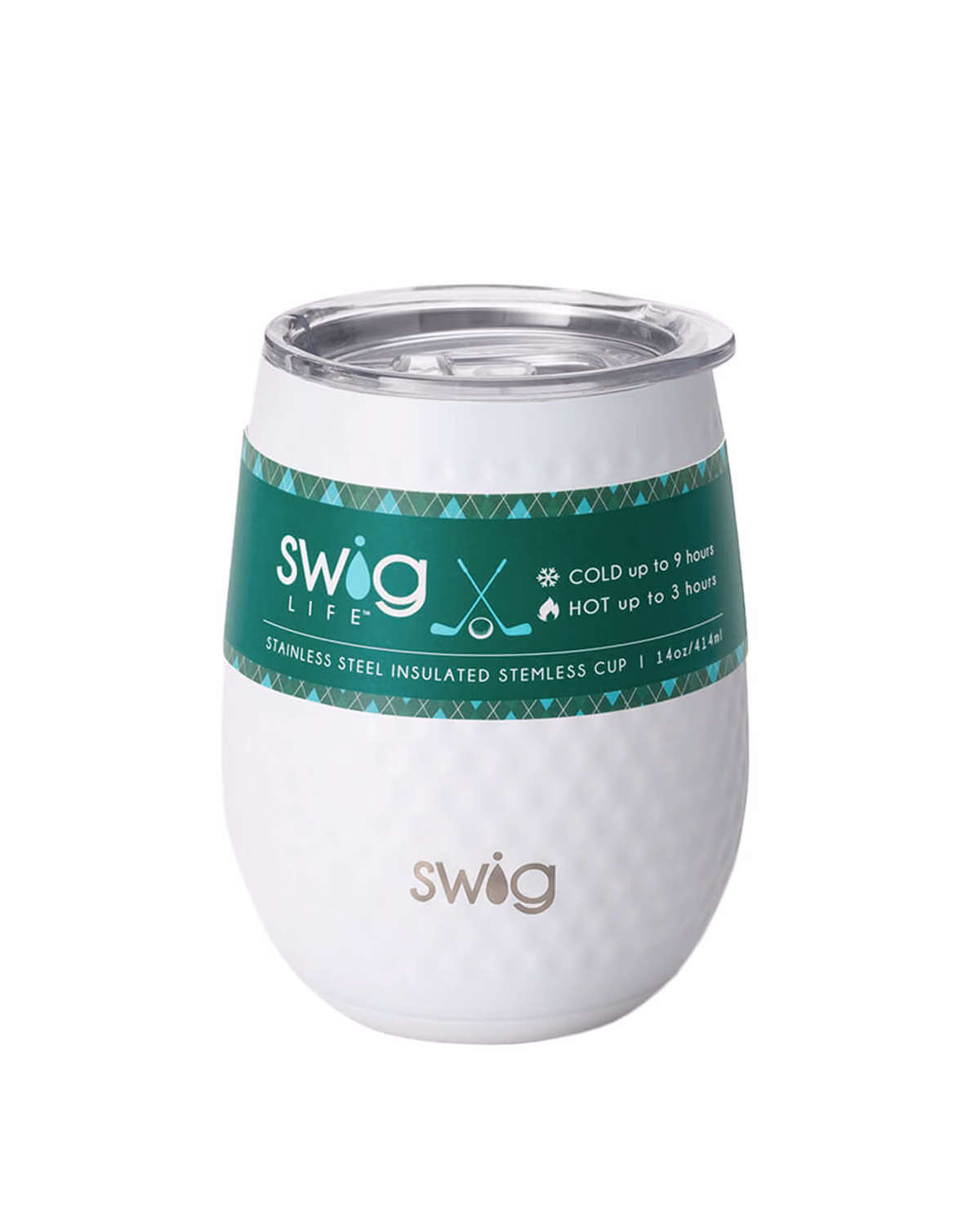 Custom Swig Golf Partee 14oz Wine Tumbler, Engraved