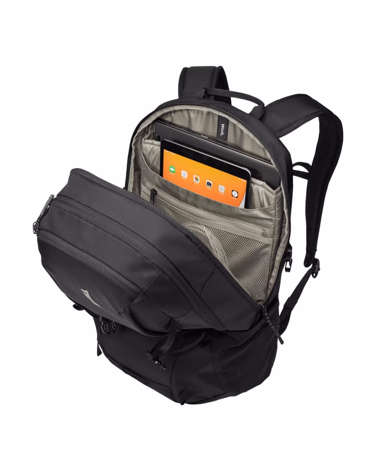 Custom thule-enroute-23l-backpack-with-logo-th-023bk Black view 2