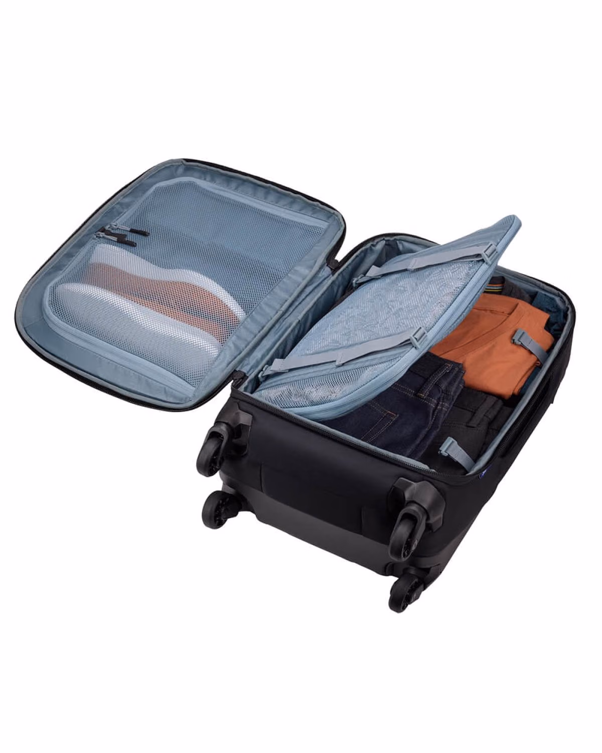 Custom thule-subterra-2-carry-on-spinner-with-logo-th-carryonbk Black view 3