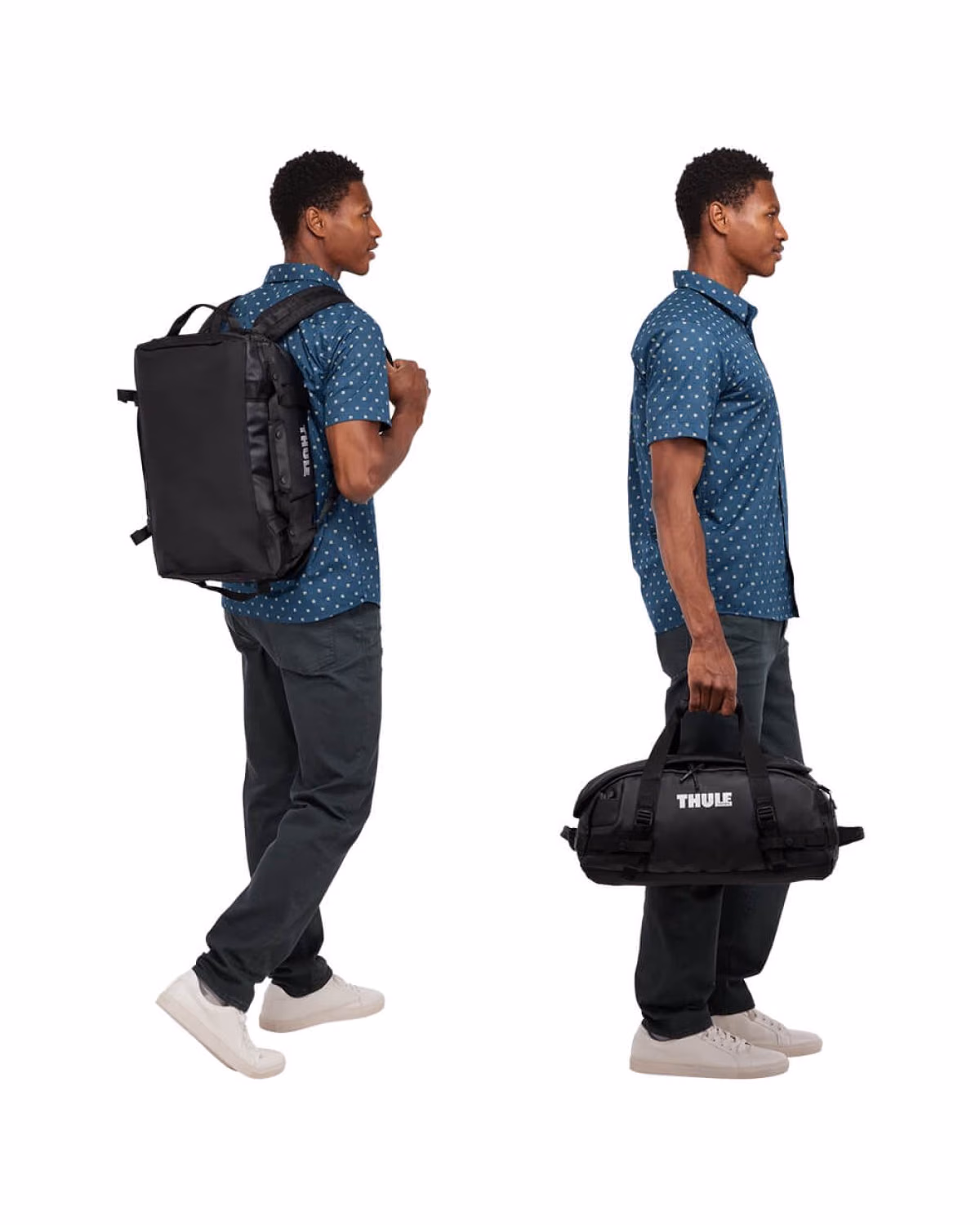 Custom thule-chasm-30l-duffel-bag-with-logo-th-chasm30l Black view 3