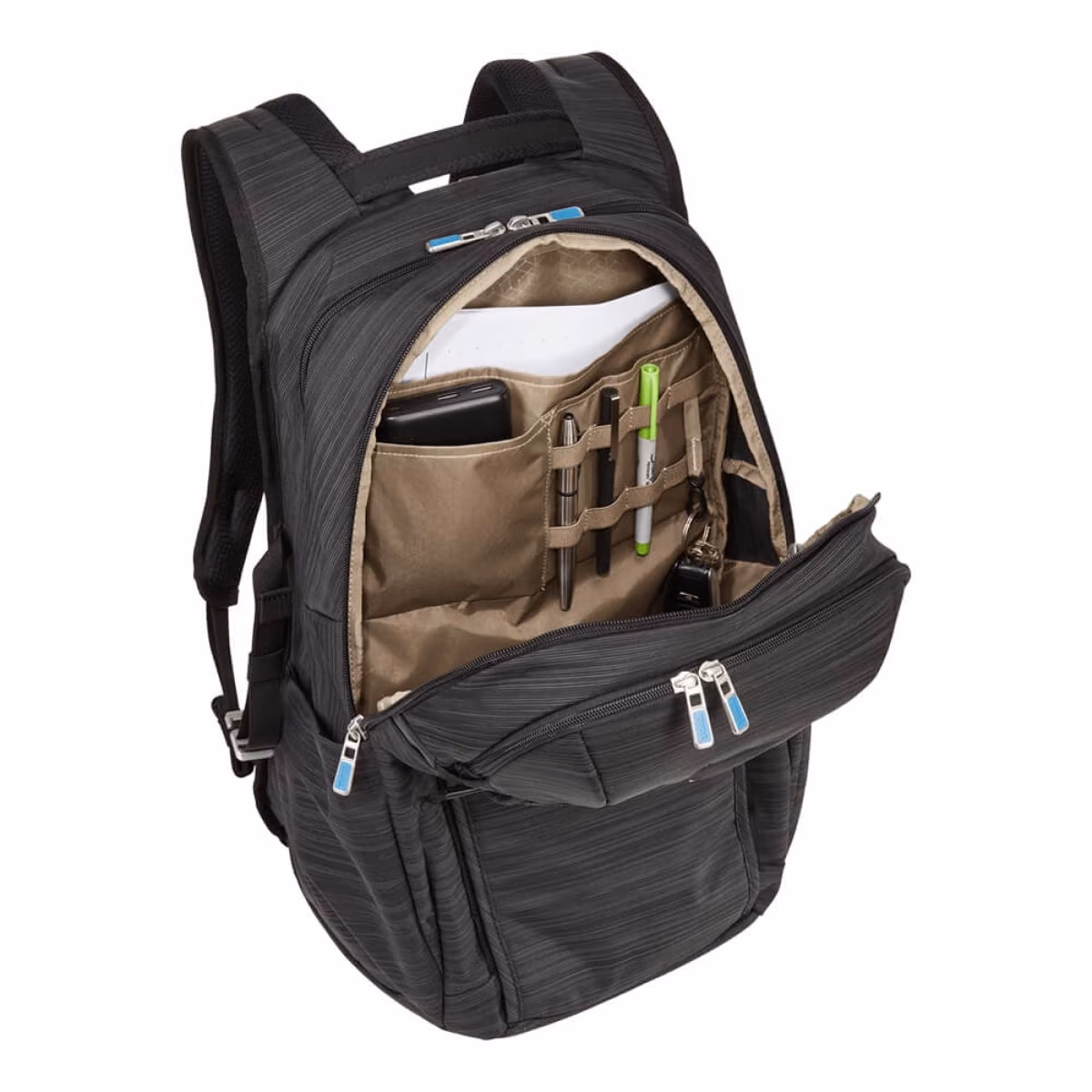 Custom Thule Construct 28L Backpack with Logo, Black, packshot