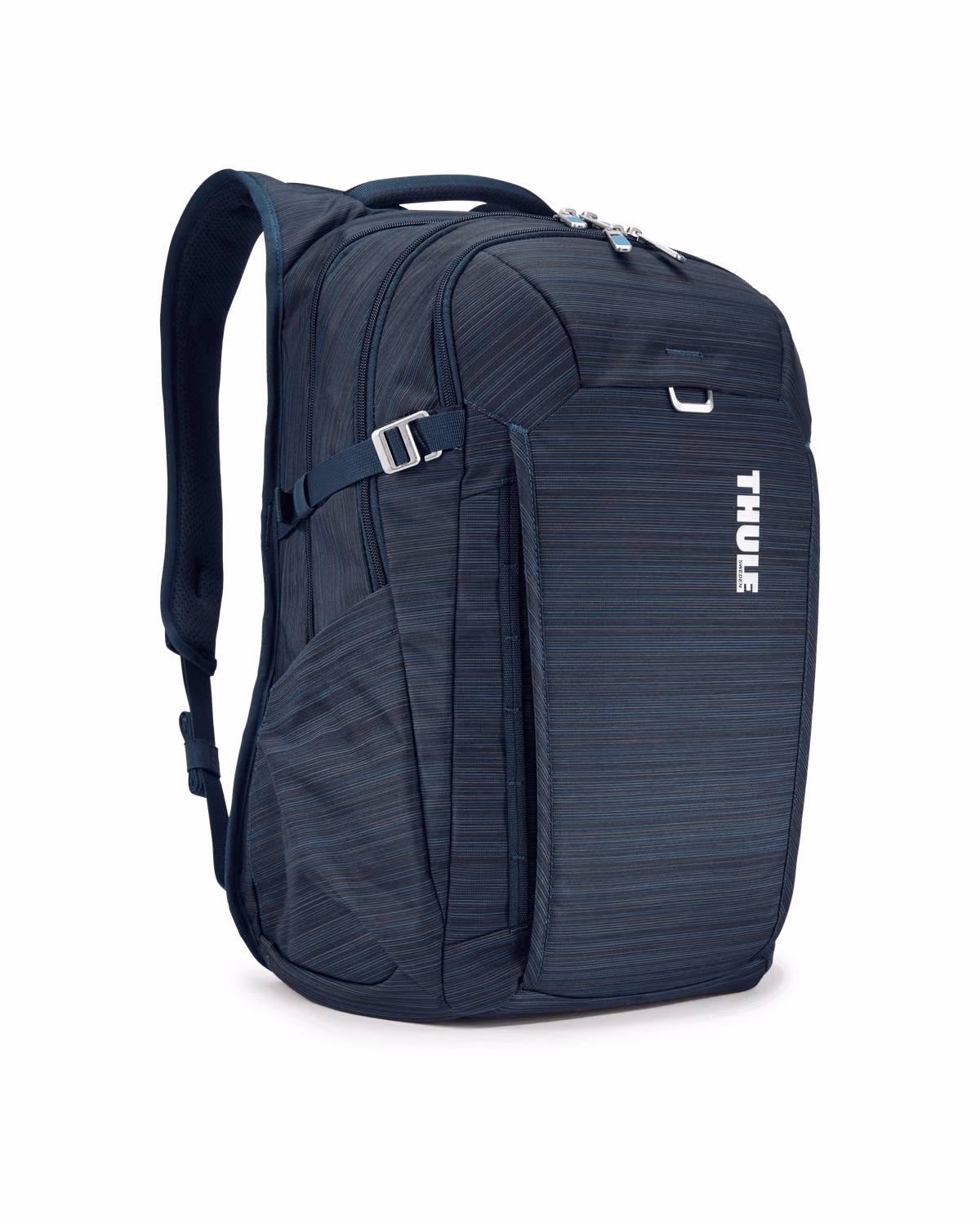 Custom Thule Construct 28L backpack Vivid Blue blank packshot