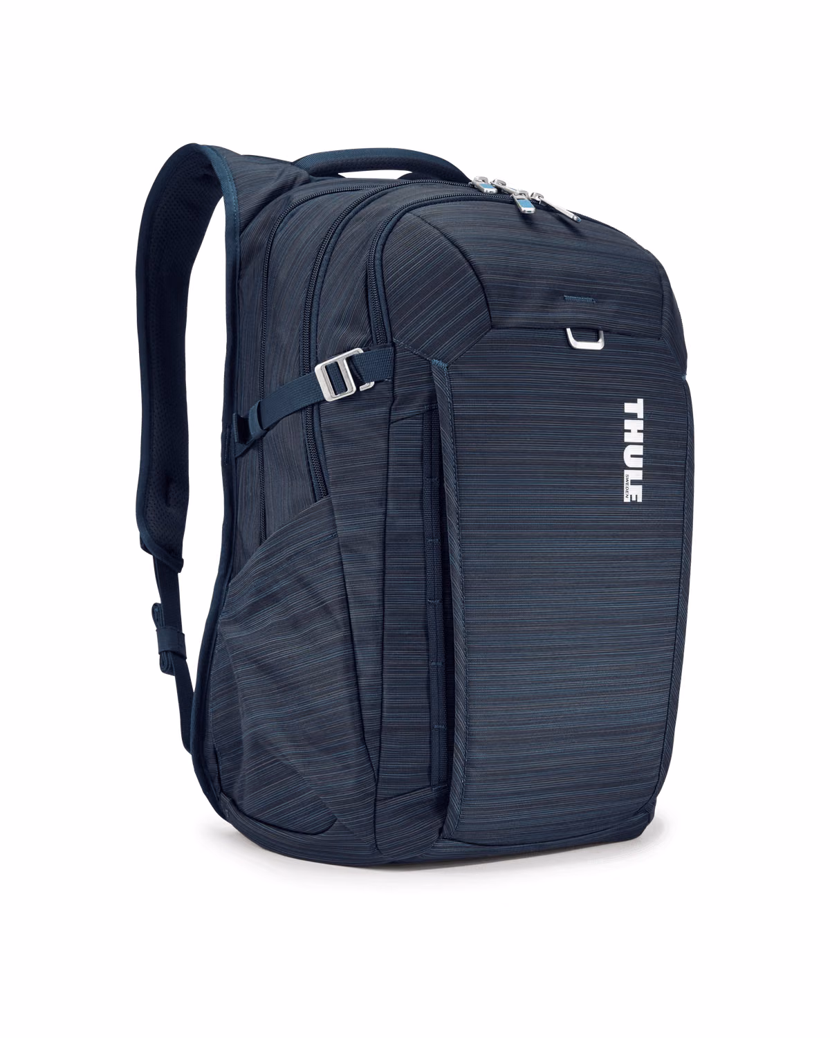 Custom Thule Construct 28L backpack Vivid Blue blank packshot