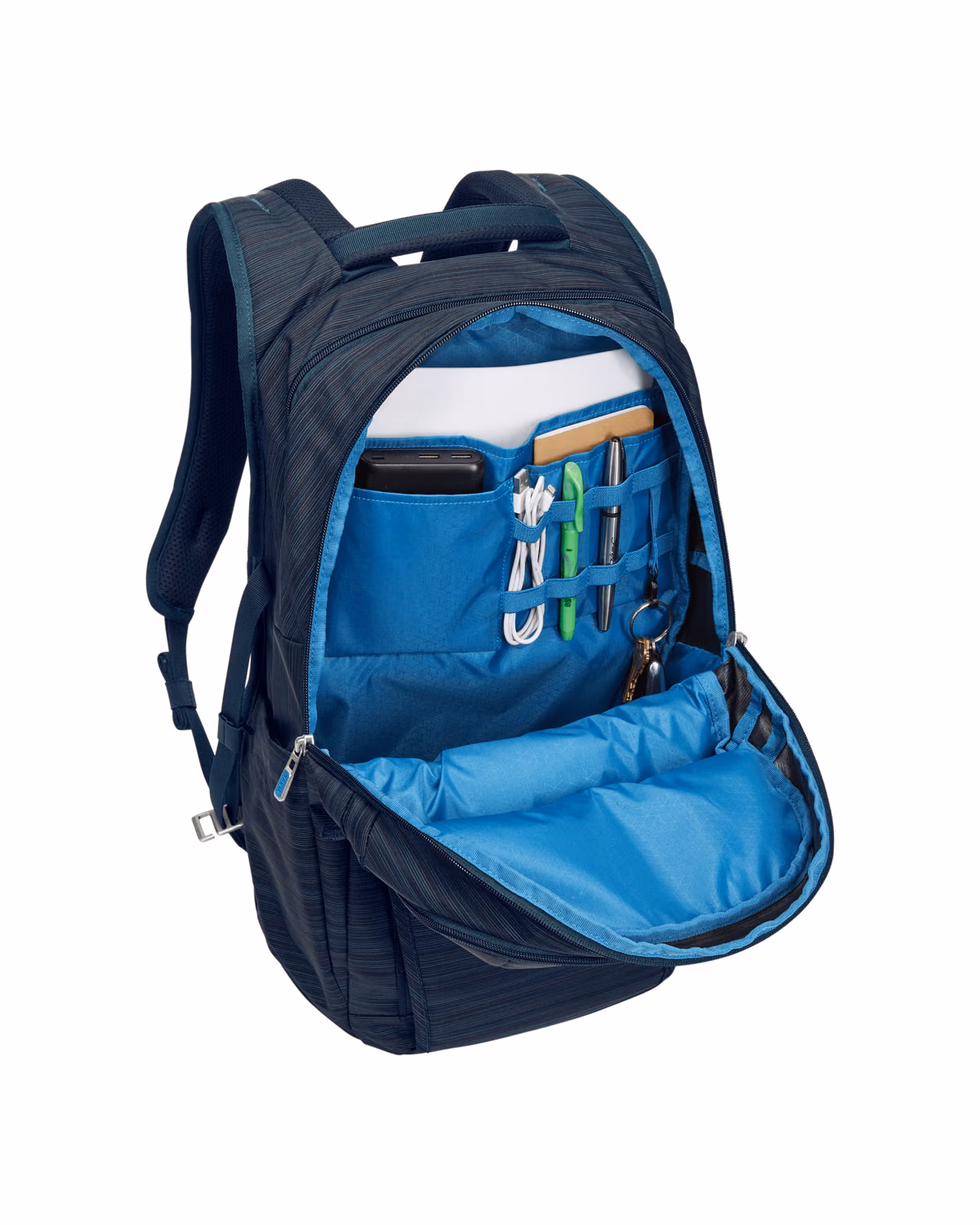Custom Thule Construct 28L backpack Vivid Blue alternate view
