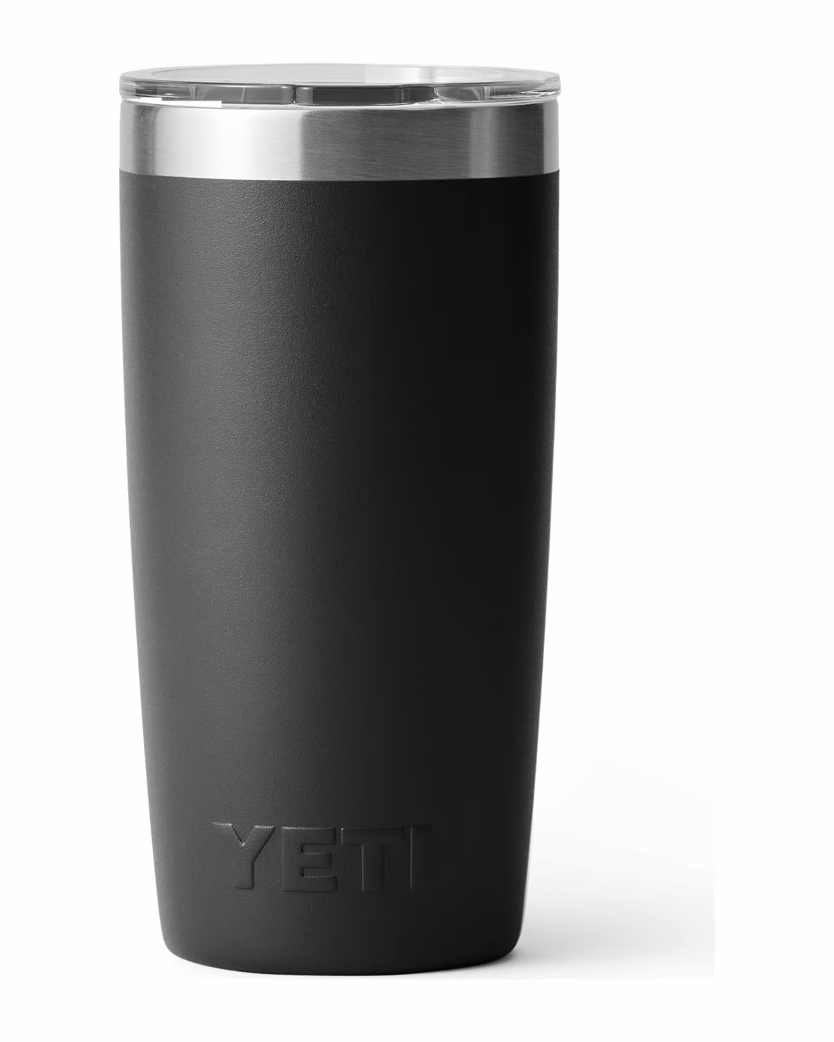 Custom Yeti Rambler 10oz Tumbler, Laser Engraved - Black (back)