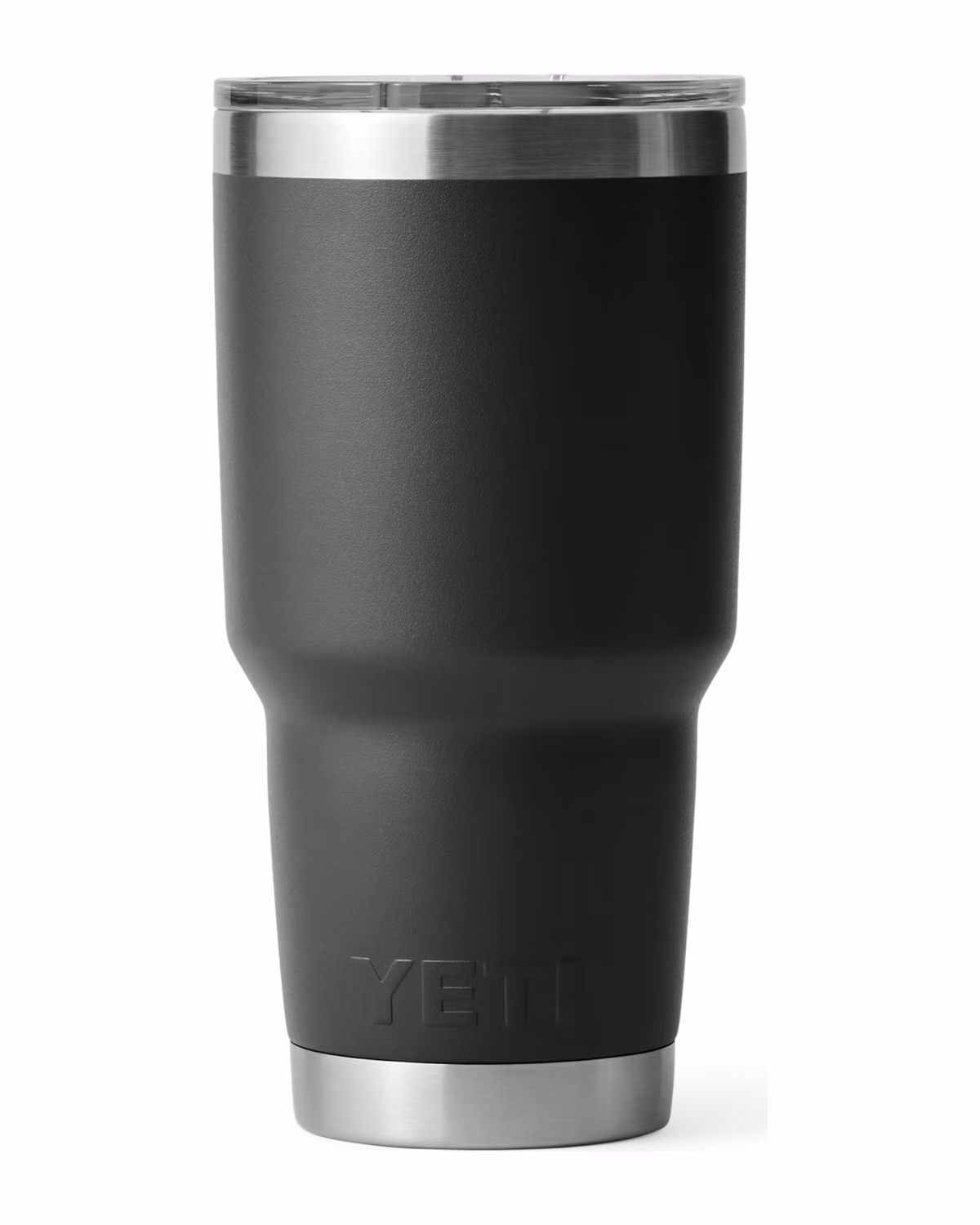 Custom Yeti Rambler 30oz Tumbler, Laser Engraved - Black (back)