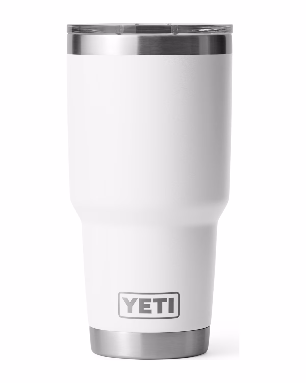 Custom Yeti Rambler 30oz Tumbler, Laser Engraved - White
