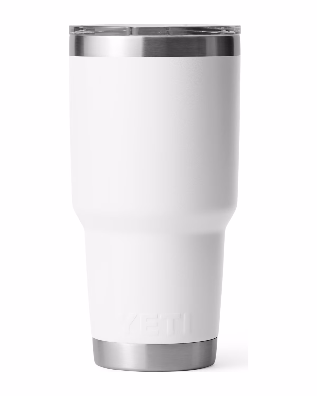 Custom Yeti Rambler 30oz Tumbler, Laser Engraved - White (back)