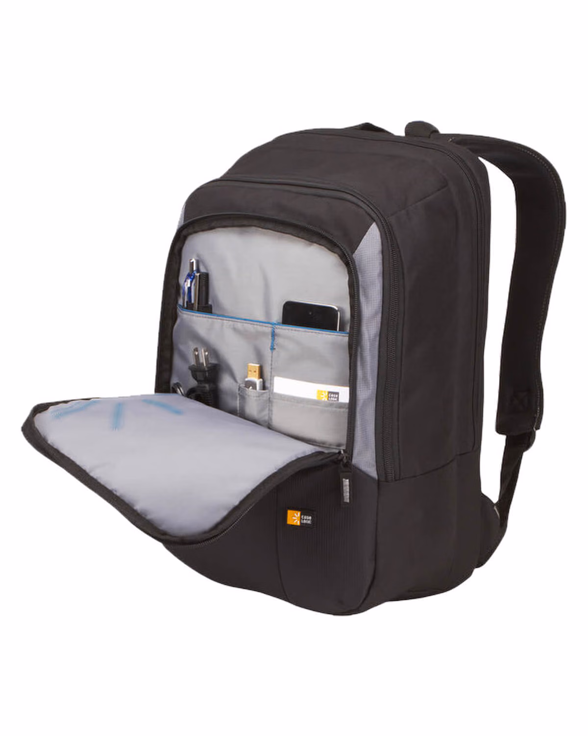 Custom Case Logic 17" Laptop Backpack, Black